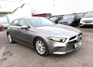 2018 Mercedes-Benz A Class 1.5 A180d Sport 7g-Dct Euro 6 (s/s) 5dr in Grey — image 3