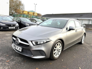 2018 Mercedes-Benz A Class 1.5 A180d Sport 7g-Dct Euro 6 (s/s) 5dr in Grey — image 4