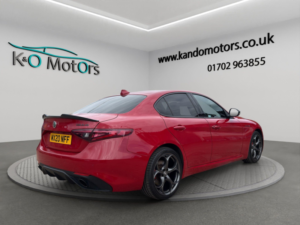 2020 Alfa Romeo Giulia 2.0t Veloce Ti Auto Euro 6 (s/s) 4dr in Red — image 6