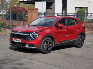2024 Kia Sportage 1.6 T-Gdi Mhev 2 SUV 5dr Petrol Hybrid Manual Euro 6 (s/s) (157 Bhp) in Red — image 3