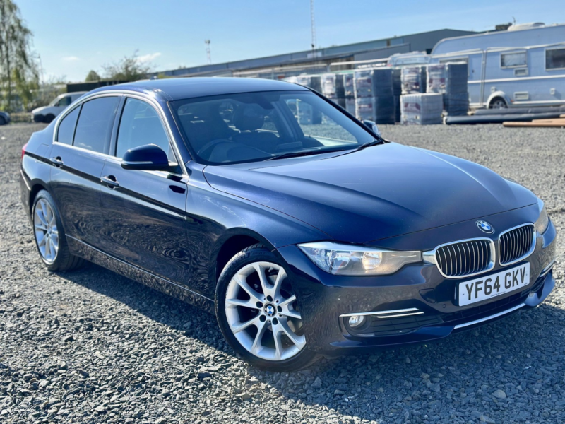 2014 BMW 3 Series 2.0 320d Luxury Saloon in Blue — image 1