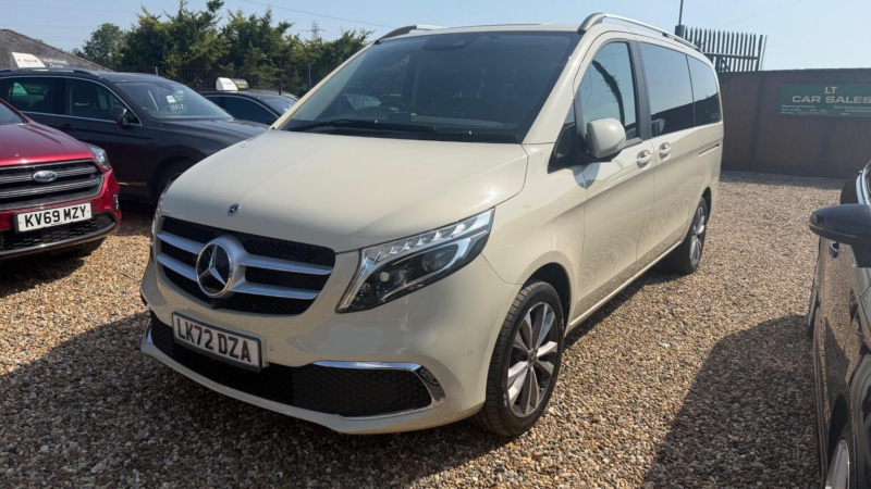 2022 Mercedes-Benz V Class 2.0 V220d Sport G-Tronic+ Euro 6 (s/s) 5dr Lwb in Beige — image 1