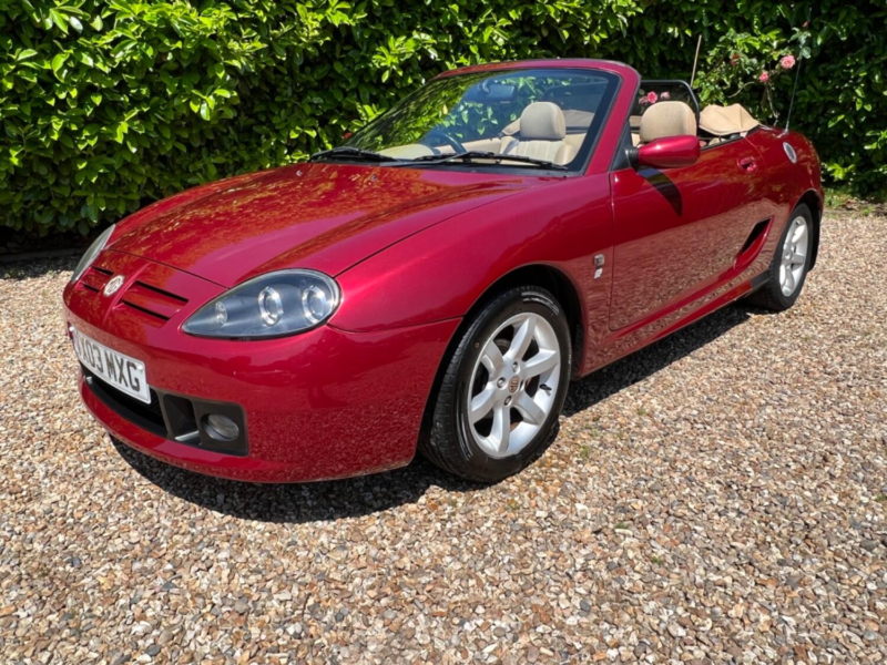 2003 MG Tf 1.8 in Red — image 1