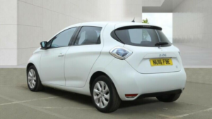 2016 Renault Zoe 22kwh Dynamique Nav Auto 5dr (battery Lease) in White — image 3