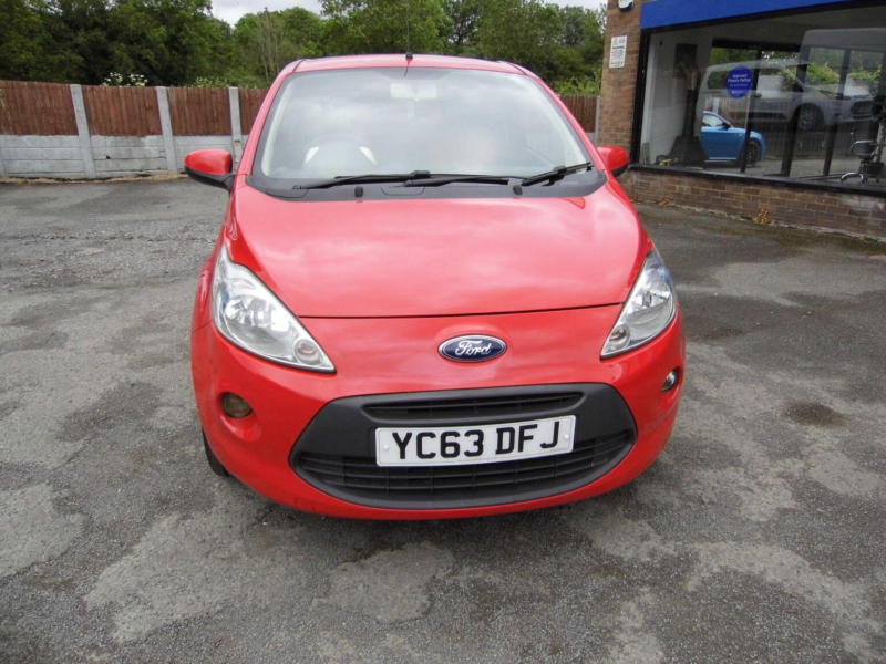 2013 Ford Ka 1.2 Zetec Euro 5 (s/s) 3dr in Red — image 1