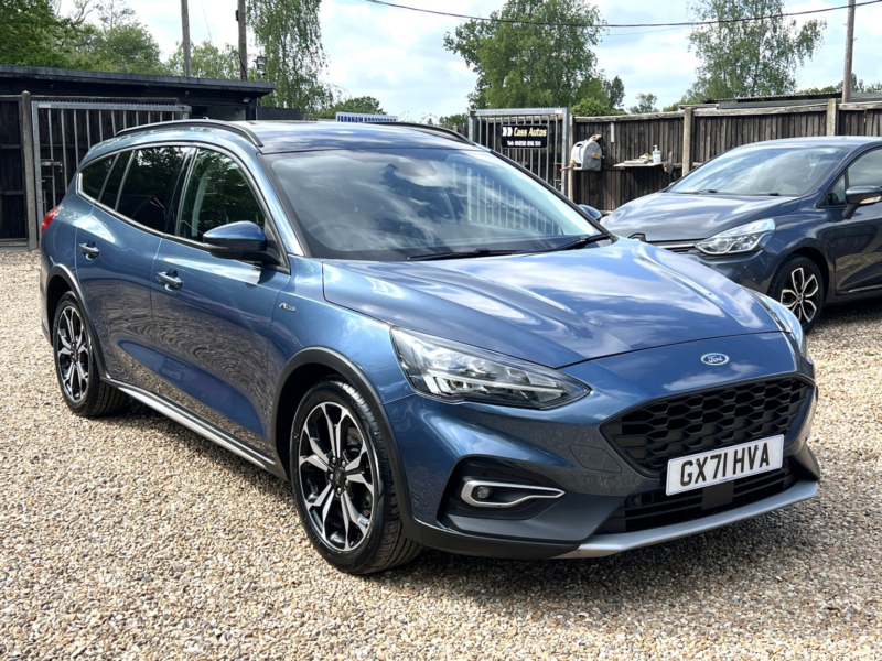 2021 Ford Focus 1.5 Focus Active X Estate 1.5l Ecoblue 120ps Fwd 8 Speed Automatic in Blue — image 1