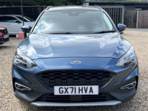 2021 Ford Focus 1.5 Focus Active X Estate 1.5l Ecoblue 120ps Fwd 8 Speed Automatic in Blue — image 3
