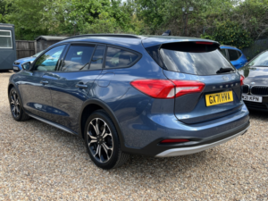 2021 Ford Focus 1.5 Focus Active X Estate 1.5l Ecoblue 120ps Fwd 8 Speed Automatic in Blue — image 4