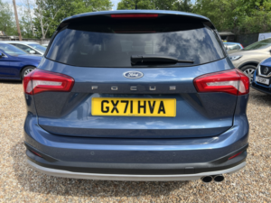 2021 Ford Focus 1.5 Focus Active X Estate 1.5l Ecoblue 120ps Fwd 8 Speed Automatic in Blue — image 6