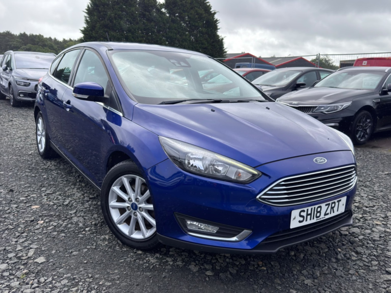 2018 Ford Focus 1.0 T Ecoboost Titanium in Blue — image 1