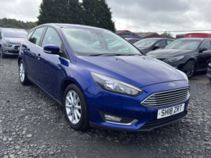 2018 Ford Focus 1.0 T Ecoboost Titanium in Blue — image 4