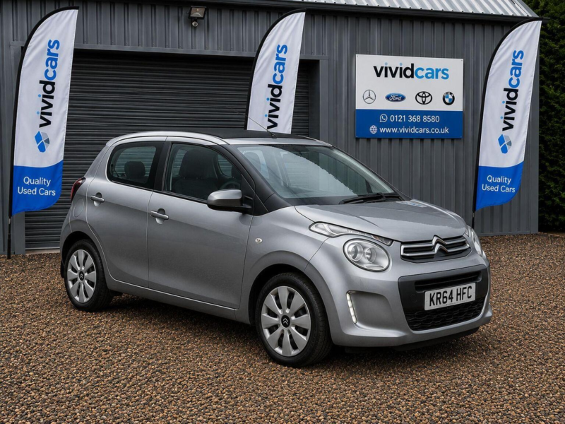 2014 Citroen C1 1.2 Puretech Feel Airscape Euro 5 5dr (euro 5) in Grey — image 1