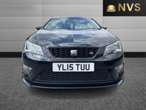 2015 SEAT Leon 2.0 Tdi Fr in Black — image 2