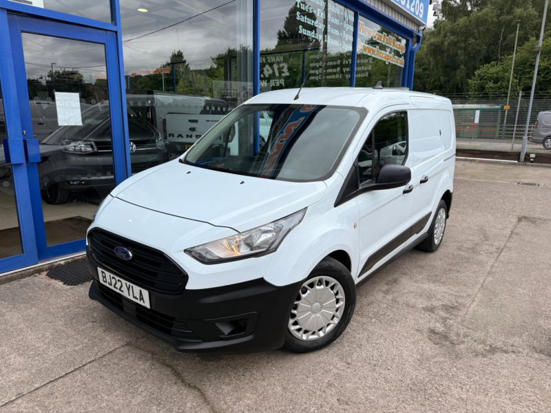 2022 Ford Transit Connect 1.5 240 Ecoblue Leader Panel Van 5dr Diesel Manual L1 Euro 6 75 Ps in White — image 1