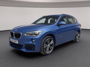 2017 BMW X1 2.0 25d M Sport SUV 5dr Diesel Auto Xdrive Euro 6 in Blue — image 4