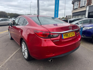 2013 Mazda Mazda6 2.2 Skyactiv-D Sport Nav Euro 6 (s/s) 4dr in Red — image 3