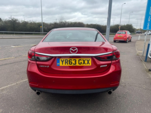 2013 Mazda Mazda6 2.2 Skyactiv-D Sport Nav Euro 6 (s/s) 4dr in Red — image 4