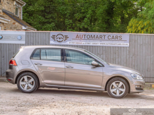 2015 Volkswagen Golf 1.6 Tdi Bluemotion Tech Match DSG Euro 6 (s/s) 5dr in Grey — image 3
