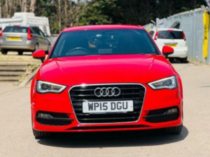 2015 Audi A3 1.8 Tfsi S Line Sportback S Tronic Euro 6 (s/s) 5dr in Red — image 6