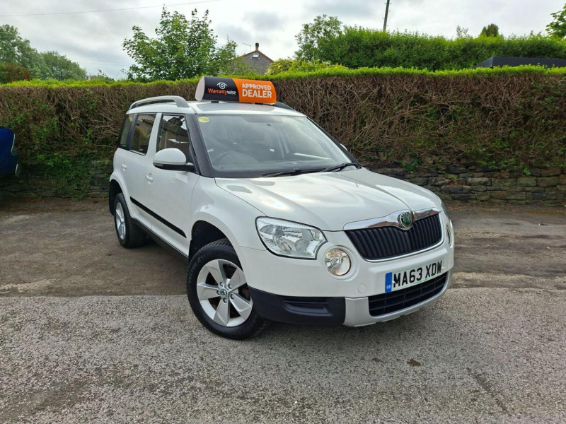 2013 Skoda Yeti 1.2 Tsi S Euro 5 5dr in White — image 1