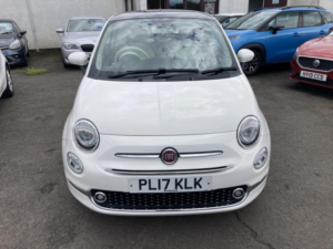 2017 Fiat 500 1.2 500 My17 1.2 69hp Lounge in White — image 2