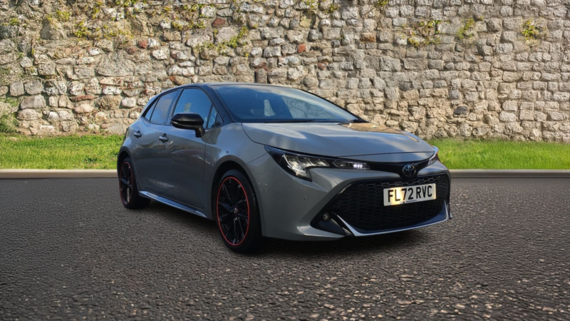 2022 Toyota Corolla 1.8l Gr Sport Hev CVT Hatchback 5dr Hybrid Automatic Euro 6 (121 Bhp) in Grey — image 1