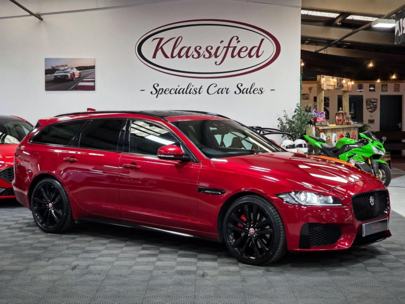 2019 Jaguar Xf 3.0d V6 S Sportbrake Auto Euro 6 (s/s) 5dr in Red — image 1