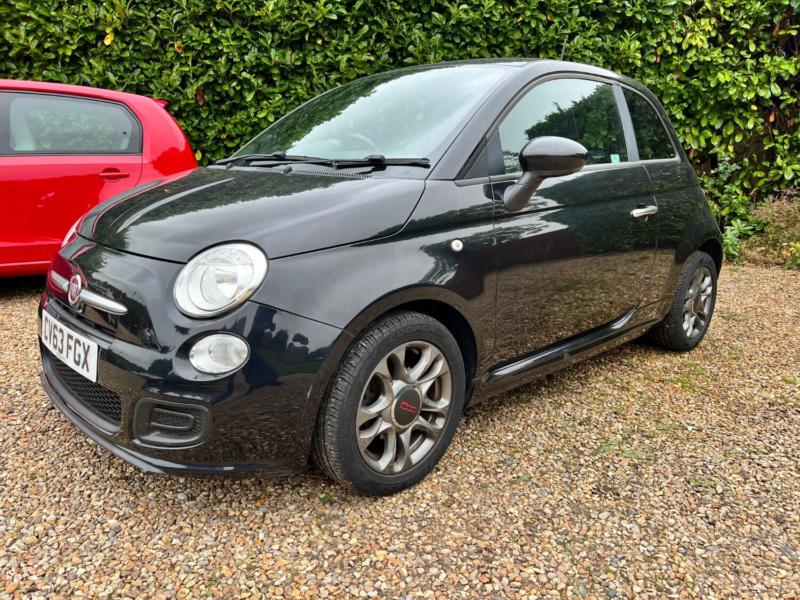 2013 Fiat 500 0.9 Twinair S in Black — image 1