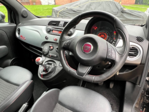 2013 Fiat 500 0.9 Twinair S in Black — image 4