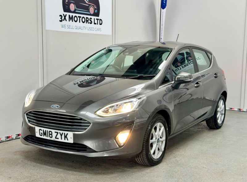 2018 Ford Fiesta 1.5 Tdci Zetec Euro 6 (s/s) 5dr in Grey — image 1