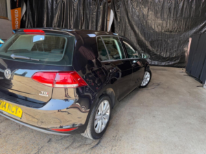 2014 Volkswagen Golf 1.6 Tdi Bluemotion Tech Se Euro 5 (s/s) 5dr in Black — image 5