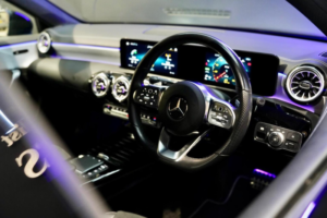 2022 Mercedes-Benz A Class 1.3 A250e 15.6kwh Amg Line Edition (executive) 8g-Dct Euro 6 (s/s) 5dr in Black — image 2
