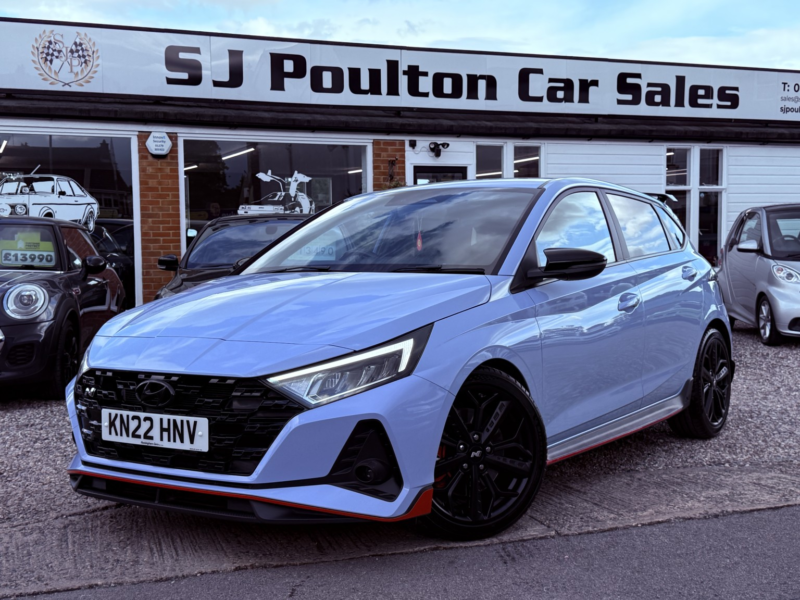 2022 Hyundai I20 1.6 I20 N 1.6 204ps My22 in Blue — image 1