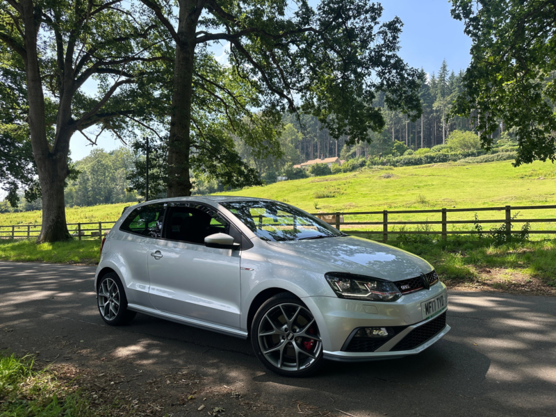2017 Volkswagen Polo 1.8 Tsi Bluemotion Tech Gti Hatchback 3dr Petrol Manual Euro 6 (s/s) (192 Ps) in Silver — image 1