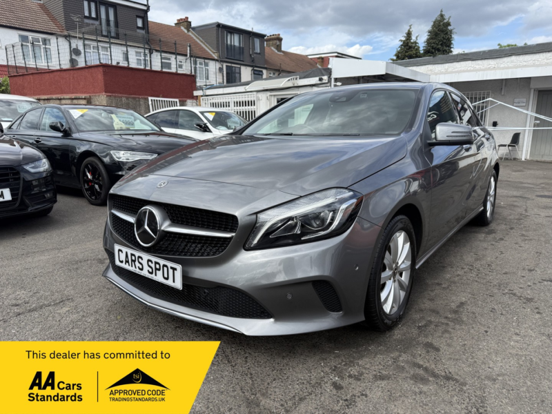 2017 Mercedes-Benz A Class 1.6 A180 Sport Verified Miles Fresh Import Finance Avb in Grey — image 1