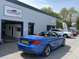 2018 BMW 2 Series 2.0 220d M Sport Convertible in Blue — image 2