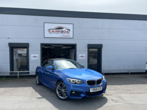 2018 BMW 2 Series 2.0 220d M Sport Convertible in Blue — image 3