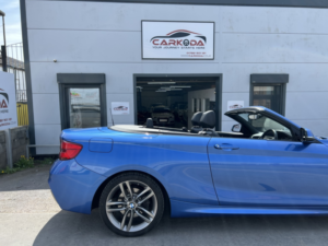 2018 BMW 2 Series 2.0 220d M Sport Convertible in Blue — image 6