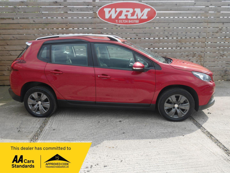 2018 Peugeot 2008 1.2 Puretech Active SUV 5dr Petrol Manual Euro 6 (s/s) (82 Ps) in Red — image 1