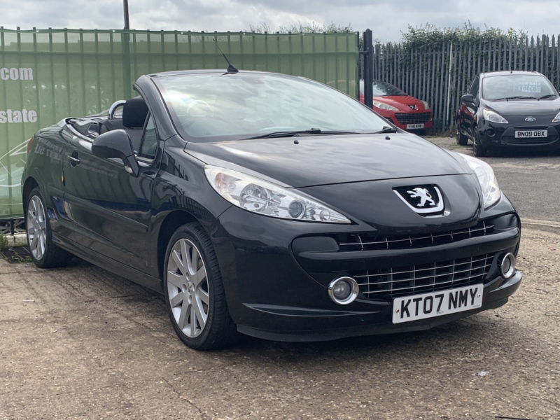 2007 Peugeot 207 Cc 1.6 16v Gt in Black — image 1