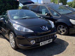 2007 Peugeot 207 Cc 1.6 16v Gt in Black — image 4