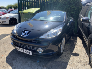 2007 Peugeot 207 Cc 1.6 16v Gt in Black — image 6