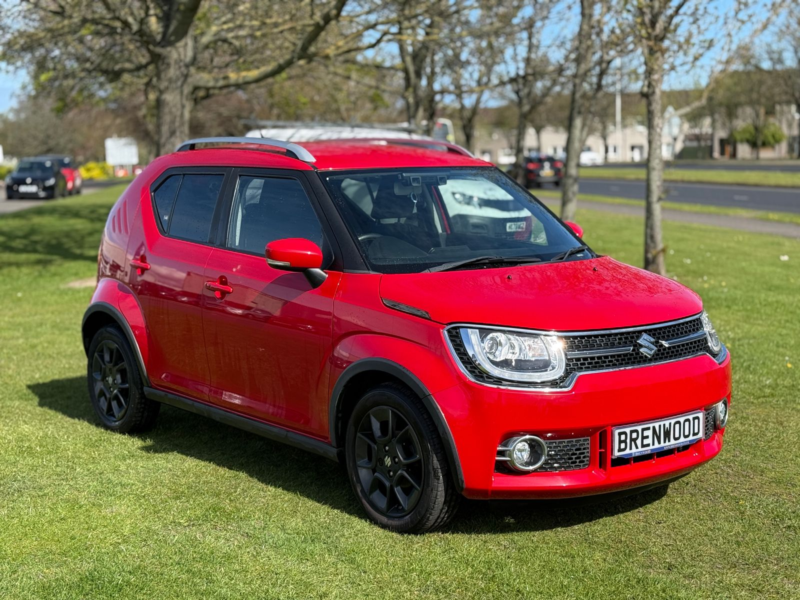 2017 Suzuki Ignis 1.2 Dualjet Mhev Sz5 Hatchback 5dr Petrol Hybrid Manual Euro 6 (s/s) (90 Ps) in Red — image 1