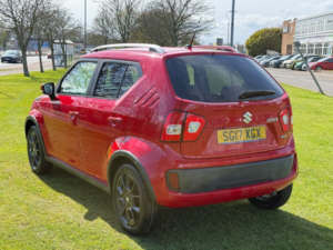 2017 Suzuki Ignis 1.2 Dualjet Mhev Sz5 Hatchback 5dr Petrol Hybrid Manual Euro 6 (s/s) (90 Ps) in Red — image 5