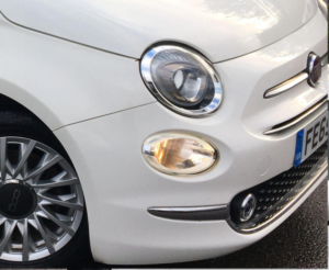 2015 Fiat 500 1.2 Lounge Euro 6 (s/s) 3dr in White — image 3