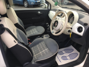 2015 Fiat 500 1.2 Lounge Euro 6 (s/s) 3dr in White — image 6