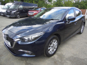 2018 Mazda Mazda3 2.0 Skyactiv-G Se-L Nav Euro 6 (s/s) 5dr in Blue — image 3