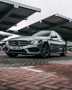 2014 Mercedes-Benz C Class 2.1 C220 Bluetec Amg Line (premium) Saloon 4dr Diesel G-Tronic+ Euro 6 (s/s) (170 Ps) in Silver — image 2