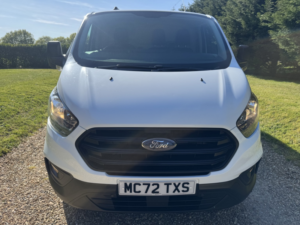 2023 Ford Transit Custom 2.0 Transit Ecoblue Fwd 6 Speed Manual Swb Twin Side Door in White — image 2