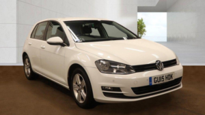 2015 Volkswagen Golf 1.4 Tsi Bluemotion Tech Match DSG Euro 5 (s/s) 5dr in White — image 2